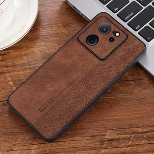 Xiaomi 13T Vintage Kabartmalı Desen Pu Cep Telefonu Kılıfı (Yurt Dışından)