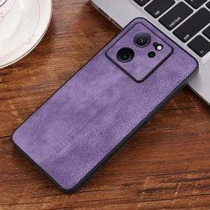 Xiaomi 13T Vintage Kabartmalı Desen Pu Cep Telefonu Kılıfı (Yurt Dışından)