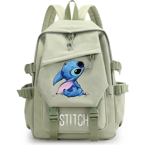 Lilo ve Stitch Stitch Okul Çantası Erkek ve Kız Öğrenci Sırt Çantası (Yurt Dışından)