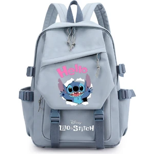 Lilo ve Stitch Stitch Okul Çantası Erkek ve Kız Öğrenci Sırt Çantası (Yurt Dışından)
