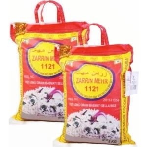 Zarrin Mehr 1121 Pirinç Basmati Pirinci 10 kg