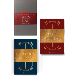Taht Oyunları - Kralların Çarpışması - Ateş ve Kan - 3 Kitap - George R.R. Martin