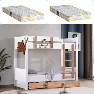 Ranza, Asya Ayrılabilir Çekmeceli Ranza + 2 Comfort Yatak