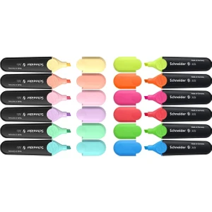 Jb 150 Fosforlu Kalem Pastel + Canlı Renkler 12 Renk