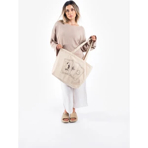 The Lycos "tarot Cards" Canvas Tote Omuz ve Plaj Çantası