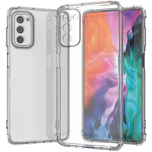 Case 4u Galaxy S20 Fe Kılıf Darbe Emici Köşe Korumalı Anti Shock Şeffaf Silikon 2mm Şeffaf