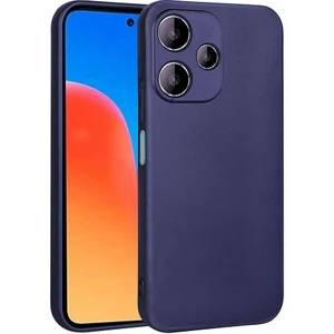 Case 4u Xiaomi Redmi 12 5g Kılıf Kamera Korumalı Klasik Mat Renkli Yumuşak Premier Silikon Lacivert