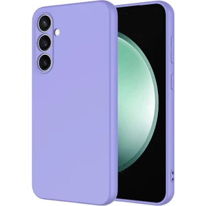 Case 4u Galaxy S23 Fe Kılıf Kamera Korumalı Içi Kadife Logosuz Mara Lansman Silinebilir Kılıf Lila