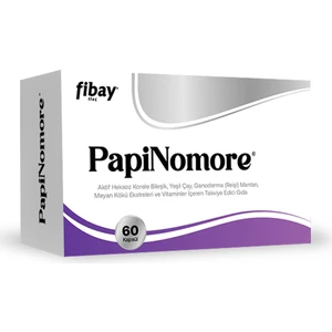 Papinomore 60 Kapsül (Aktive Heksoz Korele Bileşik, Ganoderma, Yeşil Çay Ekstresi Içeren Multivitamin ve Mineral Kompleksi)