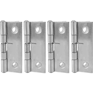 Xin Yue Zhang 4x 2 Inç Uzun Paslanmaz Çelik Kendiliğinden Kapanan Köşe Yaylı Çekme Kapı Menteşesi (Yurt Dışından)