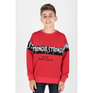 Erkek Çocuk Strong Baskılı Trend Sweatshirt AK15106