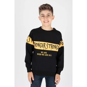 Erkek Çocuk Strong Baskılı Trend Sweatshirt AK15106