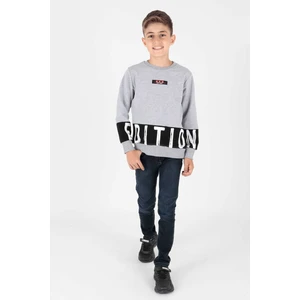 Erkek Çocuk Edition Baskılı Trend Sweatshirt AK15121