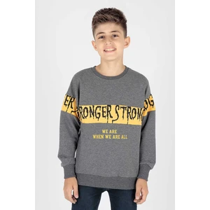 Erkek Çocuk Strong Baskılı Trend Sweatshirt AK15106