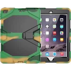 Apple ipad Air 2 Kılıf 9.7 Inç Yatay Standlı Zırh Özellikli Masaüstü Griffin Defender Kılıf (Model A1566,A1567)