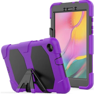 Samsung Galaxy Tab A 8.0 Kılıf Yatay Standlı Zırh Özellikli Masaüstü Griffin Defender Kılıf (Model SM-T290,T295,T297)