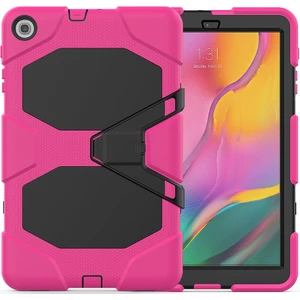 Samsung Galaxy Tab A 10.1 SM-T510 Kılıf Yatay Standlı Zırh Özellikli Masaüstü Griffin Defender Kılıf (Model SM-T510,T515,T517)