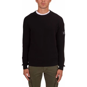 Calvin Klein Erkek Regular Fit Pamuklu Bisiklet Yaka Uzun Kollu Siyah Kazak J30J323989-BEH