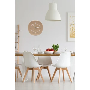 Dekoratif Renkli Kare Beton Duvar Saati 26 cm - Karton