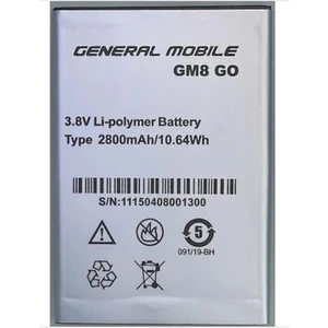 Senal Store General Mobile Gm8 Go Pil Batarya