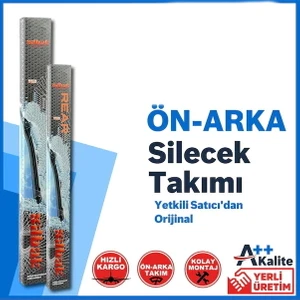 Opel Corsa D 2006 > 2014 Ön ve Arka Silecek Takımı