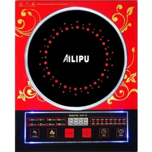 Aılıpu Alp-12 2200 W Elektrikli Induction Cam Ocak Tasarruflu Fanlı Dijital Dokunmatik Tuş Kontrol