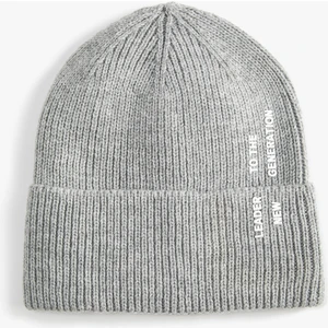 Lastikli Örgü Bere Kenarları Katlı