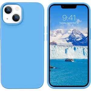 iPhone 13 Uyumlu Mavi Silikon Kılıf