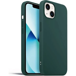 Iphone 13 Uyumlu Yeşil Silikon Kılıf