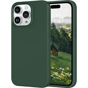 iPhone 15 Pro Haki Yeşil Silikon Kılıf