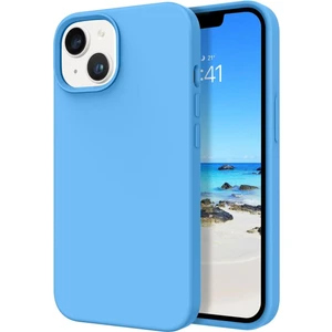 iPhone 14 Uyumlu Mavi Silikon Kılıf