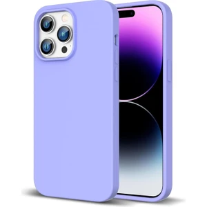 iPhone 15 Pro Max Lila Silikon Kılıf