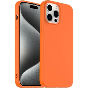 iPhone 15 Pro Max Turuncu Silikon Kılıf