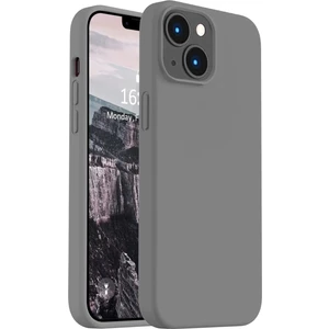 iPhone 13 Uyumlu Gri Silikon Kılıf