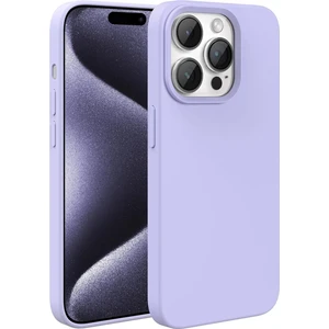 iPhone 15 Pro Lila Silikon Kılıf