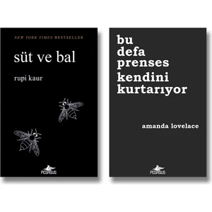 Süt ve Bal Ve Bu Defa Prenses Kendini Kurtarıyor (2 Kitap Set) Rupi Kaur Amanda Lovelace