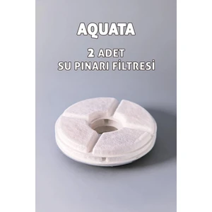 Aquata Su Pınarı Aktif Karbon Yedek Filtre 2 Adet