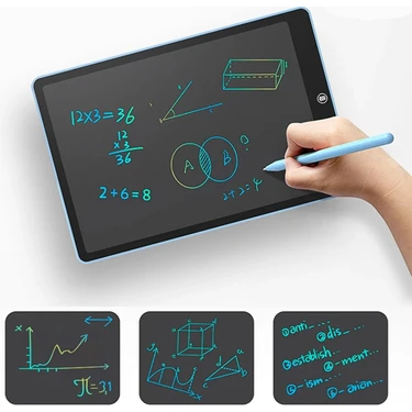 Emrah Gültekin 8,5 Inç Ekranlı Kalemli Dijital Yazı Çizim Tahtası Not Tutucu Grafik Eğitim Tablet