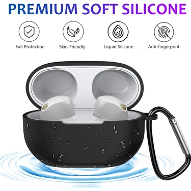 Dacare Sony WF-1000XM5 Silikon Kılıf Kulaklık Kapağı Kollu Fiyatı