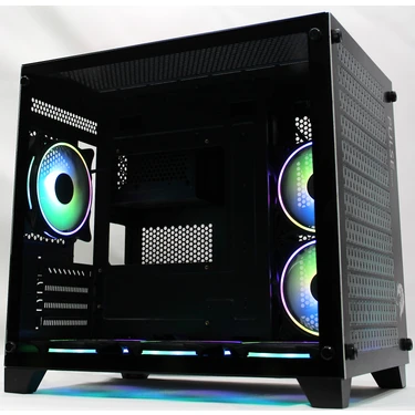 Ti-Game Pulseblack 6 Rgb Fan Black Mesh Gamıng