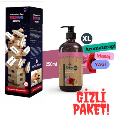 Rekze Erotk Denge Oyunu 48 Görev Gül Aromalı Yenilir Fiyatı 