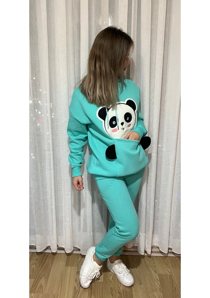 Panda Detaylı Eşofman Takımı fırsatları