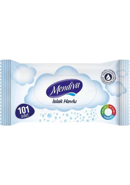 Islak Havlu Mendil 101 Adet 4 Paket