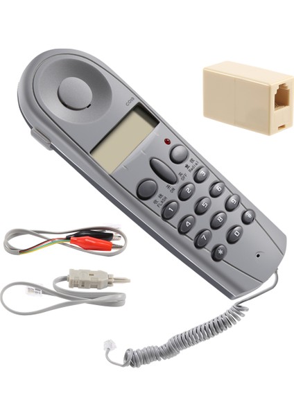 Telefon Telefon Butt Test Test Cihazı Yan Hakem Aracı Ağ Kablosu Seti Cihazı C019 Telefon Hattı Arızasını Kontrol Edin Gri Beyaz (Yurt Dışından) fiyatları