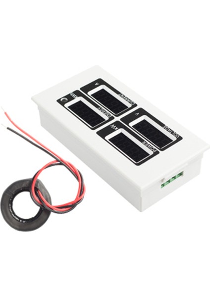PZEM-004 Tek Fazlı Metre Kırmızı LED Ekran Elektrik Aletleri Volt Amp Watt Kwh Göstergesi Ttl Modbus (Yurt Dışından)
