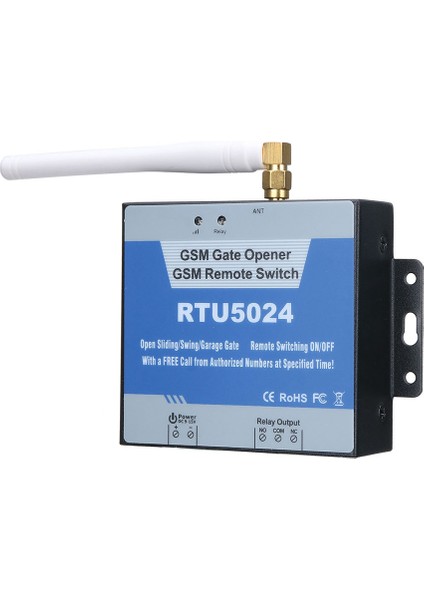 RTU5024 Gsm Kapısı Kapı Açacağı Röle Anahtarı Cep Telefonu Kapı Uzaktan Kumandası 850/900/1800/1900 Mhz (Yurt Dışından)