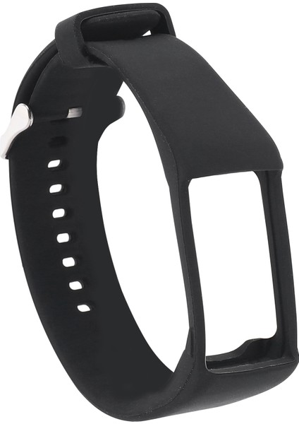 A360 Için Silikon Kordonlu Saat A370 Bileklik Silikon Bilek Kayışı Spor Izci Siyah Için Akıllı Bilezik Değiştirme (Yurt Dışından)