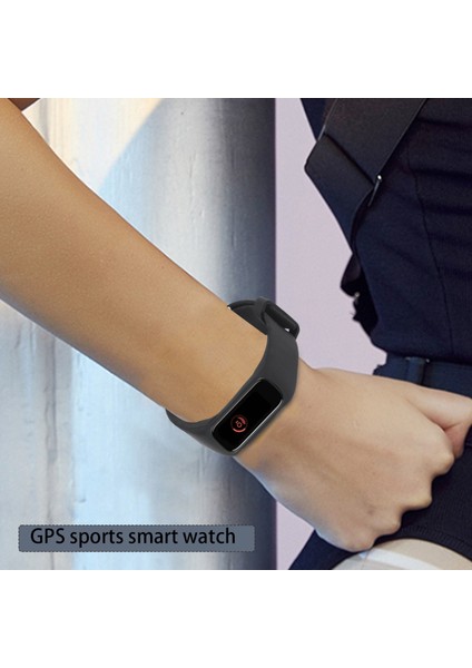 A360 Için Silikon Kordonlu Saat A370 Bileklik Silikon Bilek Kayışı Spor Izci Siyah Için Akıllı Bilezik Değiştirme (Yurt Dışından) modelleri