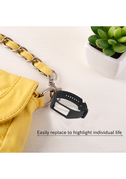 A360 Için Silikon Kordonlu Saat A370 Bileklik Silikon Bilek Kayışı Spor Izci Siyah Için Akıllı Bilezik Değiştirme (Yurt Dışından) fırsatları