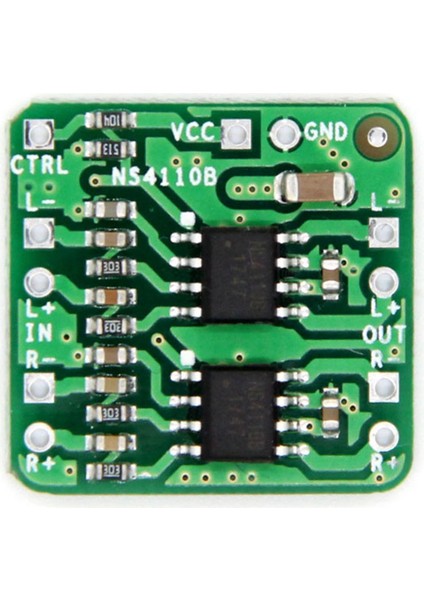 Diferansiyel Amplifikatör Kartı 2X18W Dijital Sınıf D/ab NS4110B Voltaj 6-14V Ses Güç Amplifikatörü (Yurt Dışından)